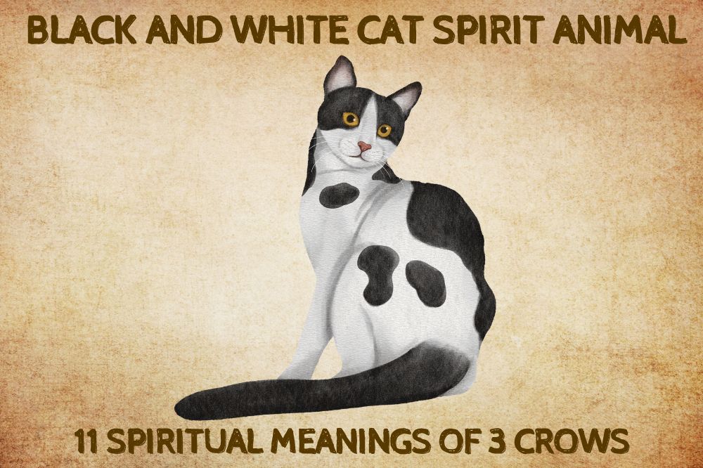 Black and White Cat Spirit Animal What Does a Black and White Cat
