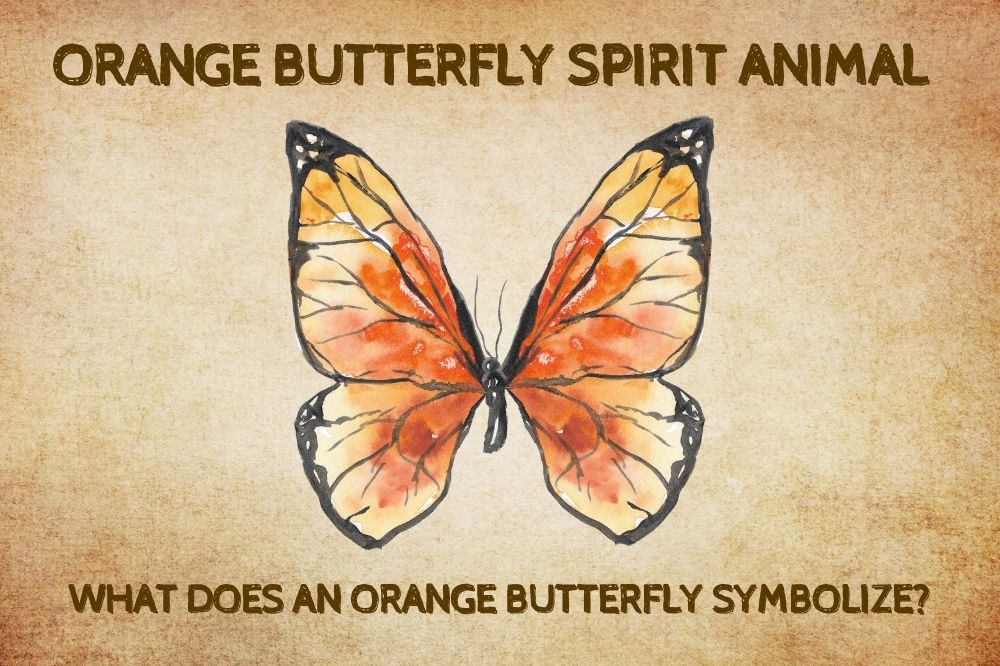 Orange Butterfly Spirit Animal