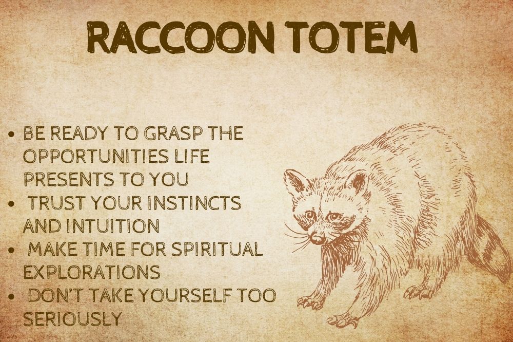 Raccoon Totem
