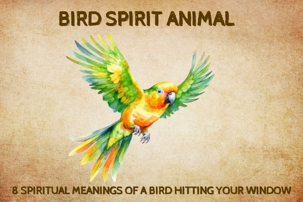 8 Spiritual Meanings of a Bird Hitting Your Window